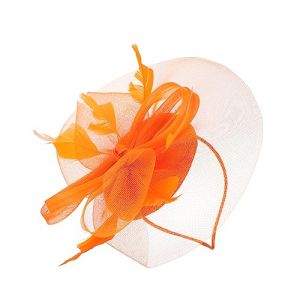 PACKOVE Chapeau Bibi Pour Femme Mariage Accessoires Coiffure Cocktail Tea Party Serre-t&ecirc;te Bibi Mariage Soir&eacute;e (Spring TU, neuf)