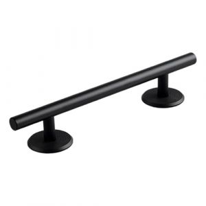 TISHITA Fingerboards Rail Rampe Accessoire D'Entraînement Doigts Planche Skate Miniature Construction Métal Aluminium Adapté pour Initiation Concours Collecti, Rond Noir (TISHITA-EU, neuf)