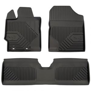 SMK Tapis de sol caoutchouc pour Toyota Yaris III 2011-2020 Exp&eacute;rimentez un nouveau standard de voyage avec les tapis de sol antid&eacute;rapants pour voiture - tapis de voiture multi-annuels pour toutes les (SMK TUNING, neuf)