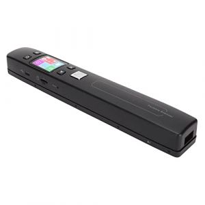 ciciglow Scanner de Documents, 300 600 1050DPI A4 Scanner Portatif Portable Monochromatique Couleur Mod Scanner de Re&ccedil;us pour Documents Photos Magazines(Le Noir) (Sharainny, neuf)