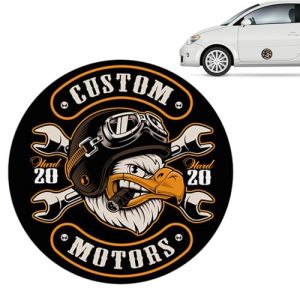 Autocollants Pour V&eacute;hicule Eagle - Autocollants Imperm&eacute;ables Pour Voiture, Autocollant Pour Carrosserie Automobile Eagle | Autocollant De Protection Solaire Pour Moto, Voiture, D&eacute;corat (Shankui&rsquo;s Stead Hub, neuf)