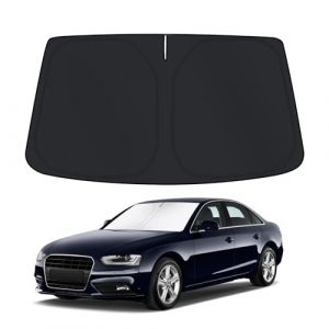 D-Lumina Pare-Brise Pare-Soleil pour Au.di A4 Importés à partir de 2014 Accessoires, Protecteur de Protection de Pare-Brise de Voiture Contre Les Rayons UV, Pliable et Portable (FERREDINO, neuf)