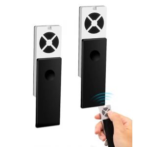 Lot de 2 &eacute;metteurs portatifs 433 MHz pour TX2EV TX4EV TX2EVS TX4EVS TX2REV TX4REV TX4UNI TX4UNI TX4RUNI TX4UNIS, 4 canaux, Rolling Code, ouvre-Porte de Garage t&eacute;l&eacute;commande (shangbaiyi, neuf)