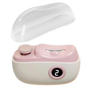 2 IN-1 Fichier Des Ongles &Eacute;lectriques Clippers Automatic Nails Clippers Electric Nails Avec Des Ongles L&eacute;gers Pour Adultes Seniors Trimmer Finnernail Cutter Electric (SLonguo, neuf)