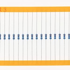 HUABAN 200 Pièces 0.25 Watts 1/4W 3R3 3.3 Ohm 1% Résistance à film métallique (ERIC ELECTRONICS TECHNOLOGY LIMITED, neuf)