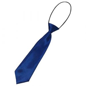 LBJFYHJN Cravate enfant 28 cm, cravate noire en satin, cravate formelle pour mariages et bals d'enfants et uniformes scolaires (Bleu) (TangHaopeijian, neuf)
