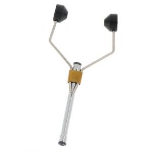 FUANA Outil de montage de mouche avec porte-bobine en c&eacute;ramique et pieds en delrin pour une bonne adh&eacute;rence, acier inoxydable, 8 cm, 6 g, noir (OneDrima, neuf)