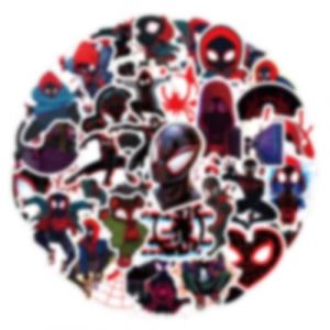 LAKJUOZ Autocollant Enfant 50 Pcs Spider-Man Couleurs Stickers, Imperméable Vinyle Autocollant Pour Telephone Ordinateur Portable Macbook Scrapbooking Bouteille Guitare Tasse Skateboard Journal (LI LINA DE DIAN, neuf)