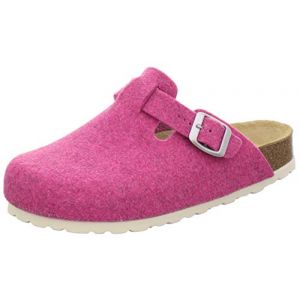 AFS-Schuhe Chaussons pour femme fermés en feutre, sabots d'hiver confortables et chauds, fabriqués en Allemagne, 26900, rose bonbon, 40 EU (AFS-Schuhe, neuf)