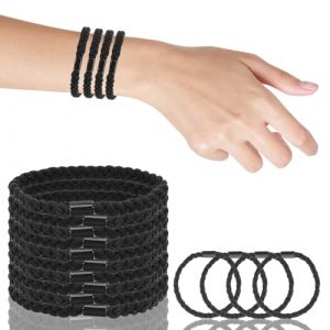 AOZUO 10 Pi&egrave;ces Tresser Elastique Cheveux,Chouchous Cheveux,&Eacute;lastique Cheveux Femme Homme Sans Pli Pour Queue De Cheval Cheveux Longs Boucl&eacute;s &Eacute;pais Et Denses (wonderfulso, neuf)