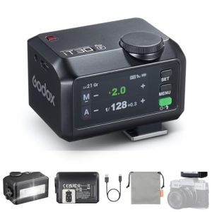 Godox iT30Pro F iT30Pro-F Mini Flash pour Appareil Photo Fujifilm, 2.4G TTL Fujifilm Flash HSS 1/8000s, 560 Flash de Pleine Puissance, Ecran Tactile Couleur, Diffuseur Int&eacute;gr&eacute; (Letwing Digital Studio, neuf)
