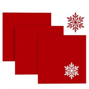 Creatorally Feuille Acrylique Couleur, Panneau Plastique Opaque 3mm Rouge pour Découpe Laser 30,5x30,5 cm, 3 Pièces Plexi-Glass Colorée pour Affichage Panneau Peinture DIY (Creatorally, neuf)