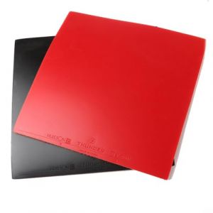 HEIBTENY Revêtement de rechange pour raquette de tennis de table de 2,2 mm, Fast Attack pour ping Pong, éponge dure en caoutchouc pour remplacement de l'âge et des dommages Rouge/noir (noir + rouge) (Demingshops, neuf)