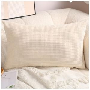 Taie D'oreiller 50x70,60x80 Extensible Housse De Coussin 30x50, Taie Oreiller 40x60,Housse D'oreiller 40x70 Rectangulaire Velours C&ocirc;tel&eacute; Housses De Coussin Luxe Style Pour Canap&eacute; ( Color : #11 , Size (leeupault, neuf)