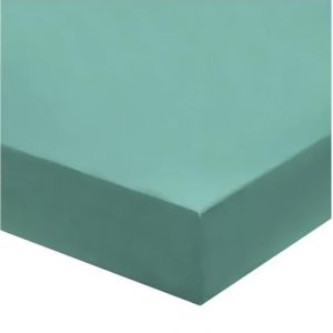 Drap Housse 140 x 190 Bonnet 30 cm qualité Percale 80 Fils (Bleu Canard) (kidparadise, neuf)