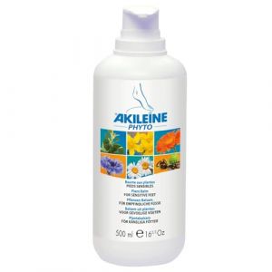 Akileine Baume pour les pieds sensibles Phyto - 500 ml (Tina Cini, neuf)