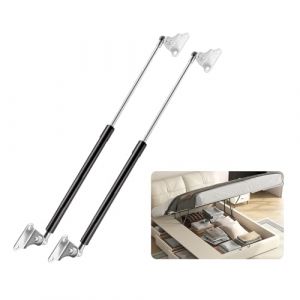 Yunlaishaocer 2 Pi&egrave;Ces Verin Hydraulique,500MM 450N/45KG Verin de Coffre,V&eacute;rin Coffre de Toit avec Supports en L,pour Meuble TV Ext&eacute;rieur, Camion, Auvent, Porte de sous-Sol (XSFFaFa, neuf)