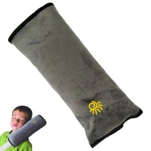 Seat Belt Pillow - Comfortable Kids Seatbelt Pillow, Removable Soft Polyester Seat Belt Cushion, Multifunctional Full Protection Car Interior Accessories for Boys Girls Kids Children (Eobanstz, neuf)