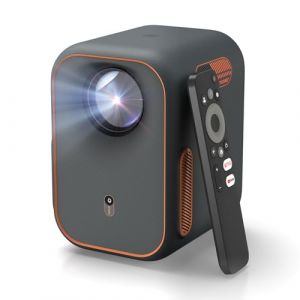 WEMAX Mini Videoprojecteur【Certifi&eacute; Netflix & Google TV】Smart Projecteur Portable【Support 4K & 1080P Natif】Retroprojecteur avec WiFi/Bluetooth,Dolby Audio, Projecteur Vid&eacute;o pour Home Cin&eacute;ma, Ext&eacute;rieur (WEWATCH, neuf)