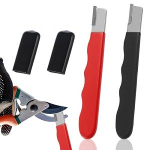 Lot de 2 aiguiseurs de couteaux portables double face Pierre &agrave; aiguiser rapide Outil de cuisine &agrave; la maison, Aff&ucirc;teur de Lame de Couteau Dur Aiguiseur Diamant Poche pour Le Jardin et l'atelier (X F, neuf)