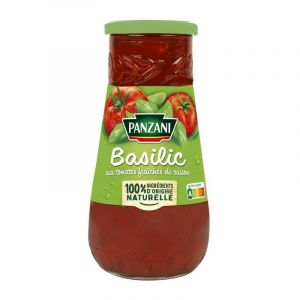 SAUCE TOMATE BASILIC AUX TOMATES FRA&Icirc;CHES DE SAISON 650G, PANZANI, LOT DE 4 (IC-Boutique, neuf)