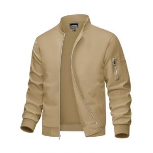 MAGCOMSEN Bombers Homme Veste Militaire Homme Veste Aviateur Pour Hommes Zippée Veste Décontractée Veste Tactique Veste de Base (MAGCOMSEN SHOP, neuf)