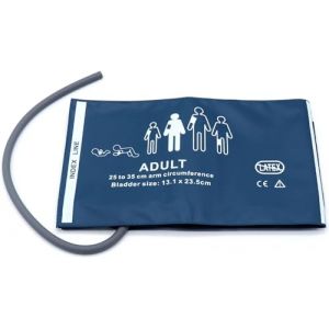 Manchette PNI universelle, brassard de tension artérielle de remplacement en PU réutilisable à tube unique de 25 à 35 cm (Skmeditec Direct, neuf)