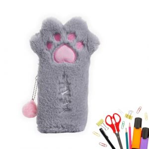 GXGM trousse fille, trousse enfant, trousse scolaire, trousses à crayons en peluche, jolie trousse à crayons, souple de grande capacité, pour enfants, Organisateur, 1 pièce (GXGM, neuf)
