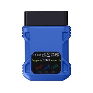 Flaconi ODB2 Diagnostic Voiture,Scanner OBD2 Bluetooth pour Auto,OBD2 Lecteur de Code Bluetooth 5.0 pour iPhone iOS Android Windows,OBD II Outil de Diagnostic,Convient pour la Plupart des Voitures (shenhua auto, neuf)
