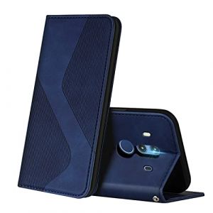 ZONNAVI Coque pour Huawei Mate 10 Pro, Premium &Eacute;tui Housse en Cuir de Protection avec [Emplacements Cartes] [Magnetique], Clapet Folio Portefeuille pour Huawei Mate 10 Pro (Bleu) (ZONNAVI, neuf)