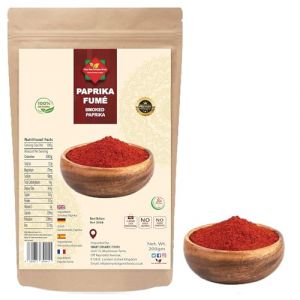 Paprika Fum&eacute; en Poudre 200g | Poudre de Paprika Fum&eacute; | Qualit&eacute; Premium | 100% Naturel | Authentique | Sans Additifs (Smart Organic Foods, neuf)
