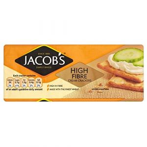 Jacob's High Fibre Cream Crackers (200g) (Jalpur Millers Online, neuf)
