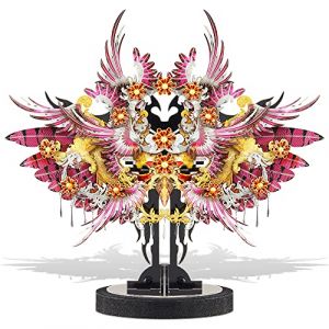 Piececool Puzzle 3D en Metal pour Adulte - Flamingo Maquette 3D Metal Puzzle Métal Scie Sauteuse Kits de Modèles D'assemblage DIY Cadeaux pour Adulte (piececool, neuf)