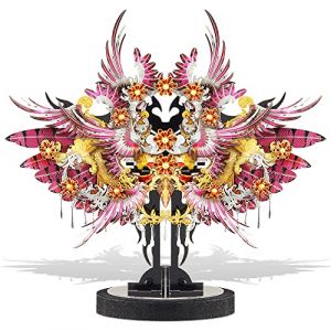 Piececool Puzzle 3D en Metal pour Adulte - Flamingo Maquette 3D Metal Puzzle Métal Scie Sauteuse Kits de Modèles D'assemblage DIY Cadeaux pour Adulte (piececool, neuf)