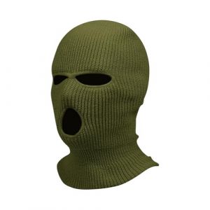 Cagoule Hiver Mode Balaclava Tricoté Intégral 3 Trous Homme Chapeau Tricoté Femme Hiver Vélo Ski Cagoule Unisexe Sports (VJOAIDJOI, neuf)