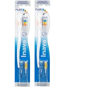 Inava Manche Long et Brossettes Flex 1. 2. 3 Espaces Inter dentaires mixtes lot de 2 (ParapharmaQuiet, neuf)
