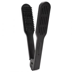 Brosse à cheveux avec poils de sanglier | Brosse à pince avec poils double face, lissage de salon, outil de coiffage pour la maison et le voyage (zhzxmh, neuf)