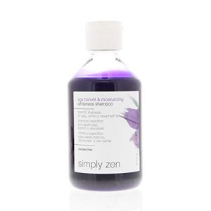 Simply zen Shampooing blanchissant Age Benefit & Moisturizing 250 ml (Svee Cosmetics, neuf)