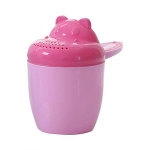 Tasse de bain pour b&eacute;b&eacute; &ndash; Tasse de rin&ccedil;age pour douche &agrave; motif dessin anim&eacute; pour s&eacute;curit&eacute; et, poign&eacute;e ergonomique avec flux doux, lave-cheveux pour shampooing, baignoire, salle de bain (facipa, neuf)