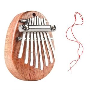 BOBOZHONG Mini Kalimba 8 Cl&eacute;s,Pouce Doigt Piano,Piano &agrave; Doigt en Bois Portable Marimba Instrument Pouce Piano Instrument de Musique, pour Enfants Adultes D&eacute;butants Amateurs (LiFangSotre, neuf)