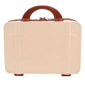 MOTHNUR Malette de Voyage Cosmétique Rétro Organisateur Élégant Sac à Portable Compartiments pour Escapades Courtes (Huajiay, neuf)