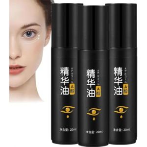 Zevorify Roll on Serum Yeux Anti Cernes Et Poche,Zevorify Serum Anti Cernes Homme,Eye Repair Stick for Men,Anti Rides Express Huile Essentielle,Ridules,Rides,Roll on Sèrum Yeux with Organic (8ml, 3PC) (FEIBAO&-Wu, neuf)