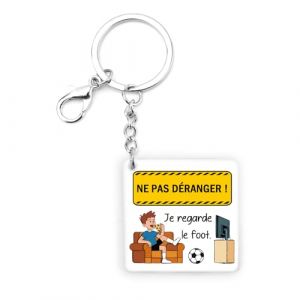 Noel Cadeau Foot Porte Clé, Football Enfant Cadeau, Idée Cadeaux pour Les Fans de foot 6 7 8 9 10 11 12 ans Football Cadeaux pour D'anniversaire Fete des Peres Fete des Grand Pere Saint Valentin (zuolingongshi, neuf)