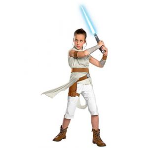 Rubies Disney Star Wars EP 9 Costume de Rey Deluxe pour Enfant Taille S 3-4 Ans Halloween (Miller Rock, neuf)