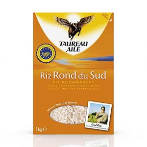 TAUREAU AILE - Riz Sud Rond 1Kg - Lot De 4 - Livraison Gratuite (J&S France, neuf)