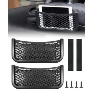 Flaconi 2 Pièces Filet Voiture,Filet Rangement Camping Car,Arrimage et Rangement pour Auto,Filet de Rangement,Organisateur Coffre Voiture,Filet Rangement Van,Filet Elastique,pour Voitures,Caravanes (shenhua auto, neuf)