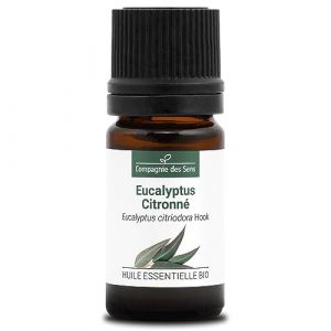 EUCALYPTUS CITRONNÉ BIO - 5mL - Huile Essentielle de Qualité Premium - 100% Pure, Naturelle, garantie ChromaCert® - Chémotypée et Intégrale (La Compagnie des Sens, neuf)