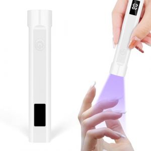 LOPHE Lampe UV Ongles Gel, Mini Lampe &agrave; Ongles LED UV 3W Petite Lampe UV Ongles Gel USB Portable Lampe UV Ongles Gel Lampe S&egrave;che-Ongles de Salon Parfait pour Toutes les Gels, Blanc (Botoo, neuf)