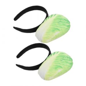 TINEASUR 2 pi&egrave;ces Bandeau Peluche Chou Chinois R&eacute;aliste pour Filles et Femmes Confortable et Doux Accessoire Cheveux Lolita pour F&ecirc;tes Halloween et D&eacute;guisements (Sauxi, neuf)
