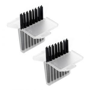 16 Pi&egrave;ces Filtres Anti-C&eacute;rumen pour Proth&egrave;se Auditive, 1.3mm Filtre Appareil Auditif pour Phonak Cerustop Widex Nanocare Oticon MiniFit Resound, Wax Guards Filtre de Protection de Cire (OasesW, neuf)